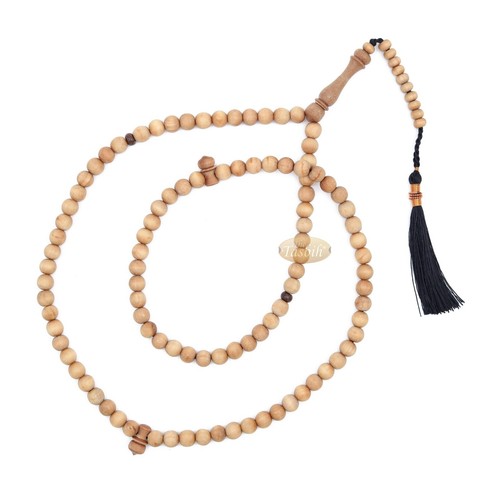 Sandalwood prayer beads - sandalwood,