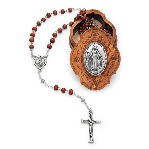 Rosary beads catholic olive - catholic,